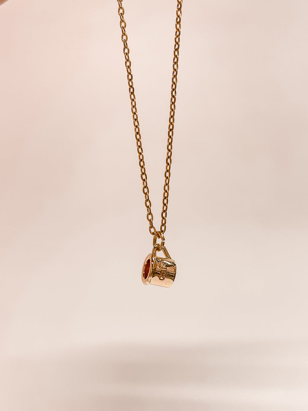 Coffee Cup Necklace