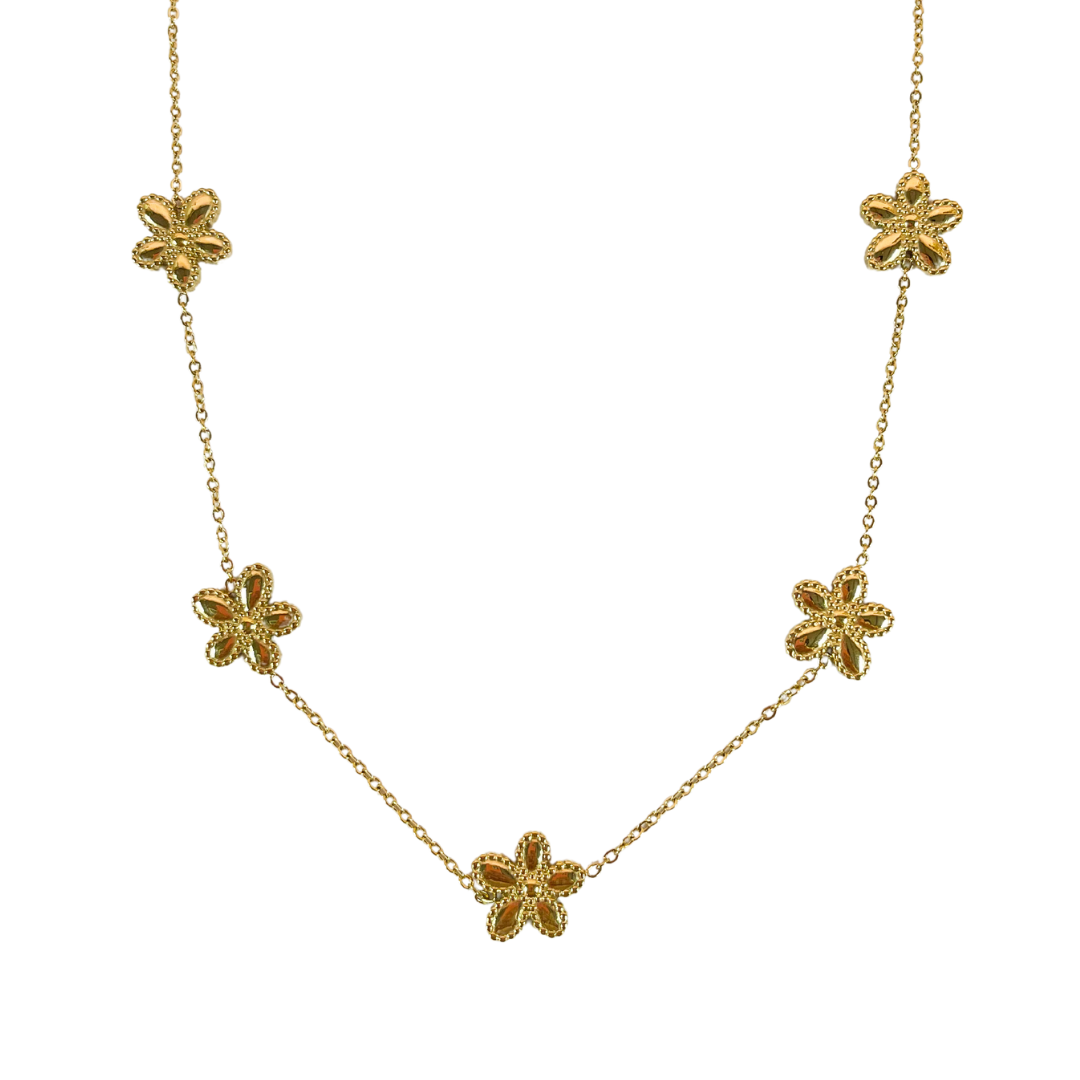 Golden Daisies Necklace