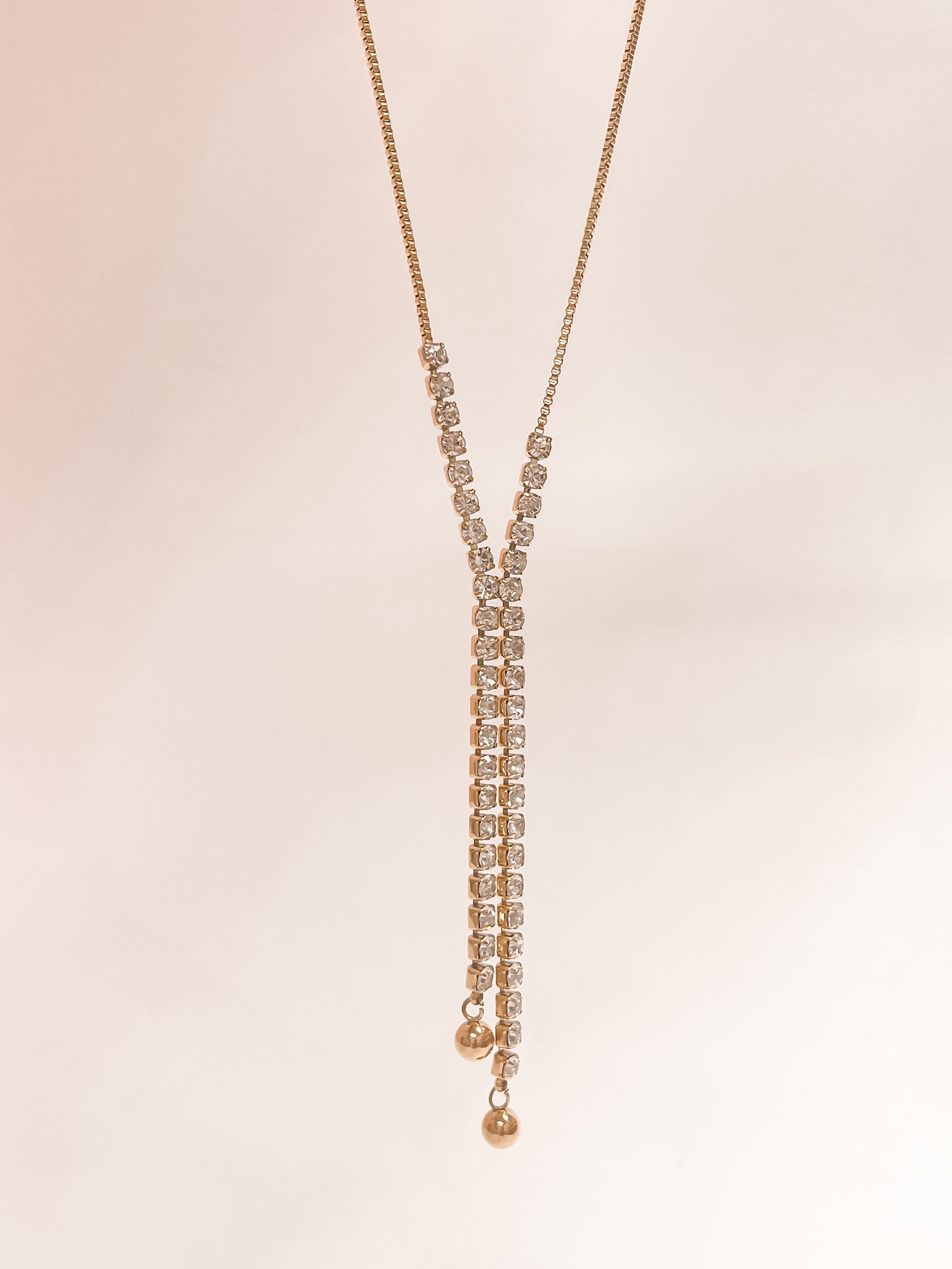 Diamonds Lariat Necklace