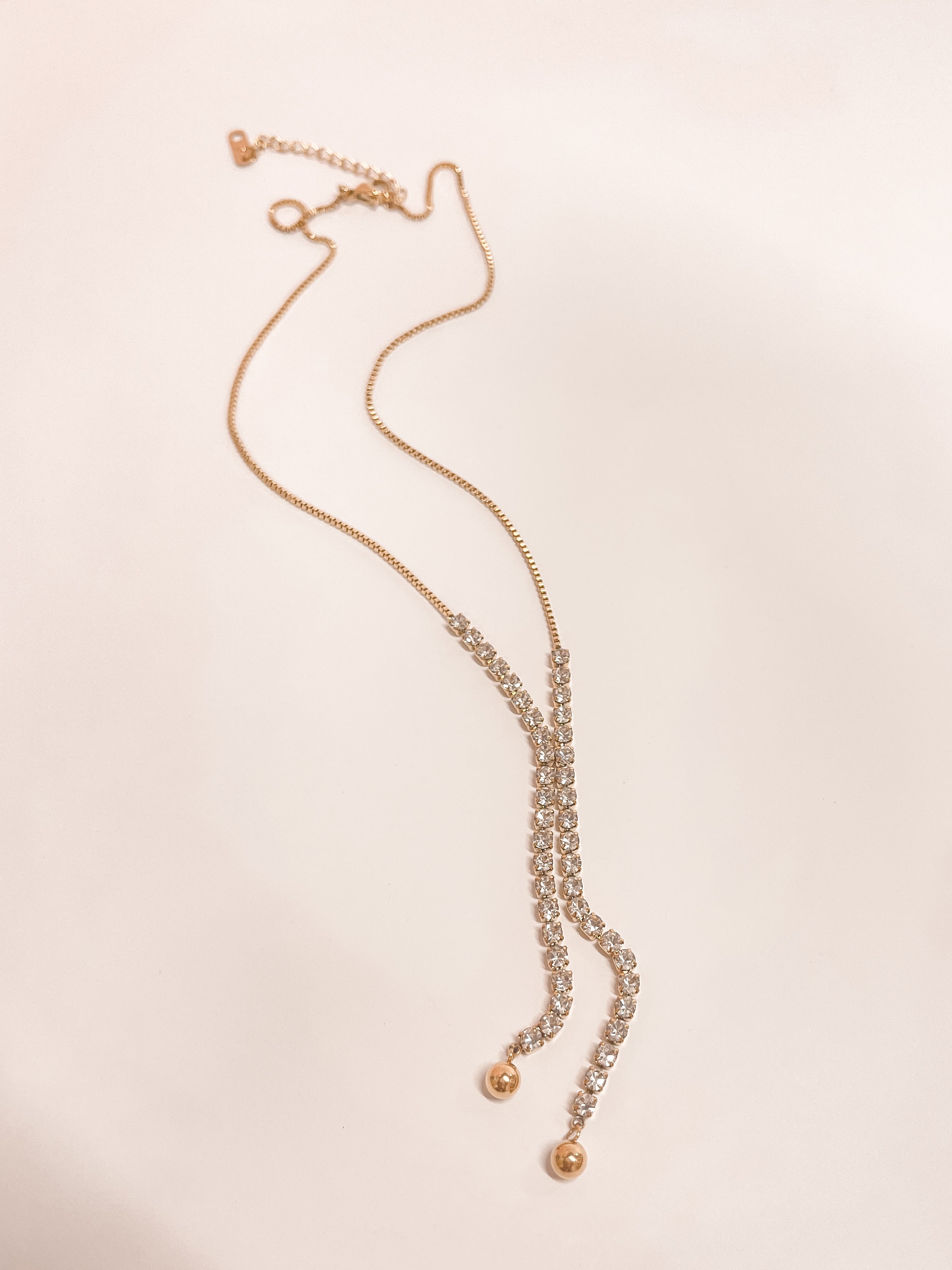 Diamonds Lariat Necklace