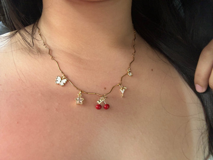 Wavy Link Chain - CHARM BAR