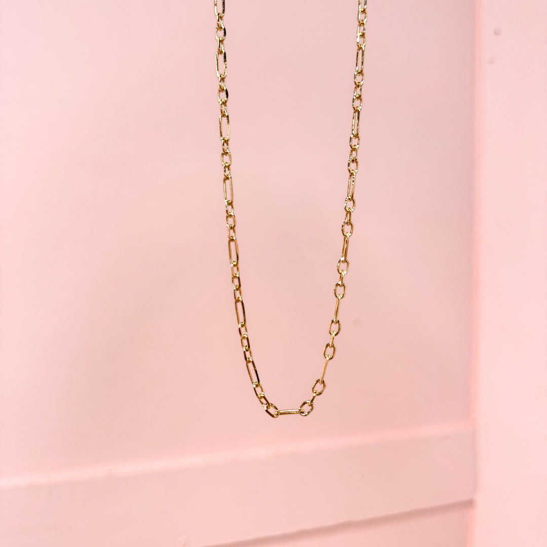 Simple Paperclip Chain - CHARM BAR