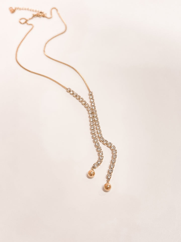 Diamonds Lariat Necklace