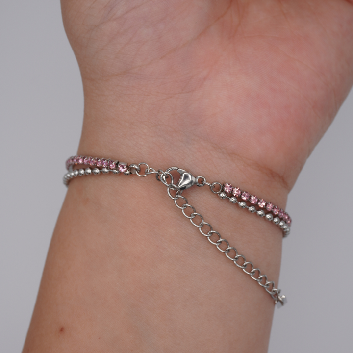 Rosa Bracelet Silver