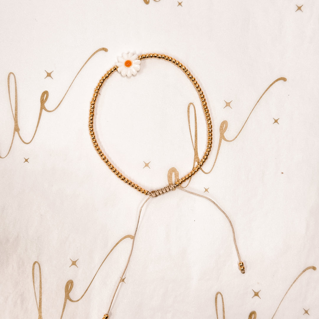 Golden Daisy Bracelet