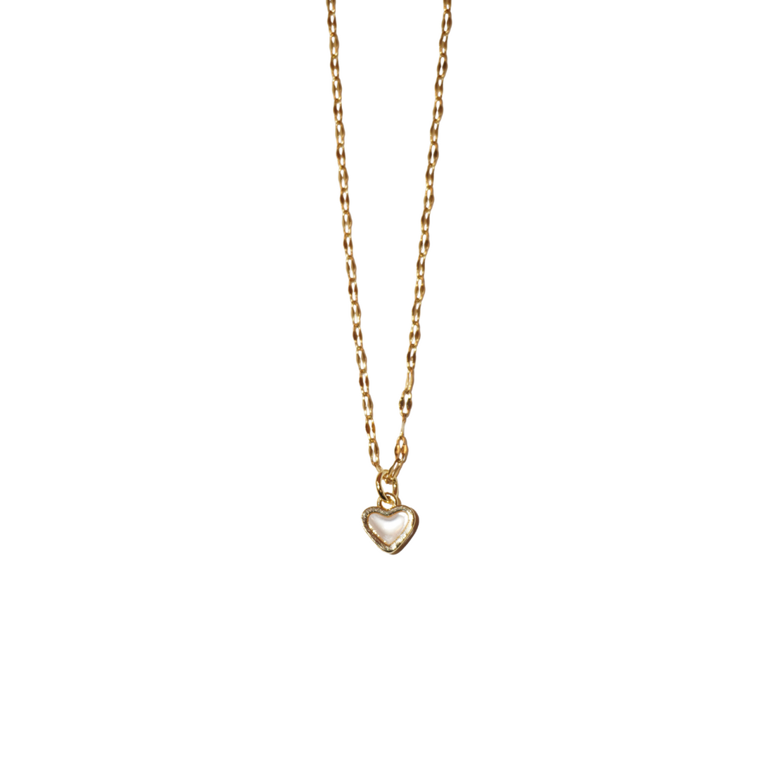 Pearl Heart Necklace