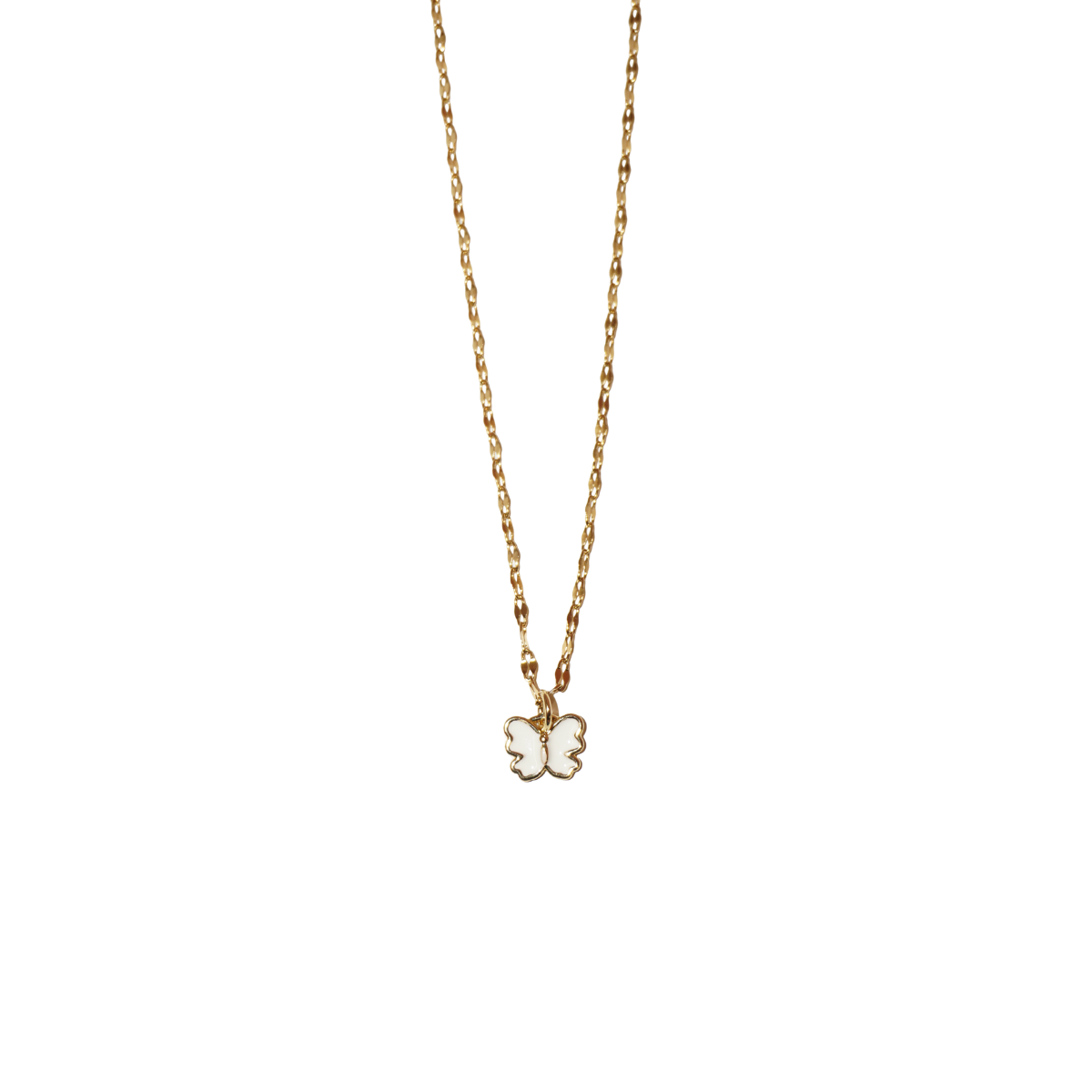 Tiny Butterfly Necklace 1