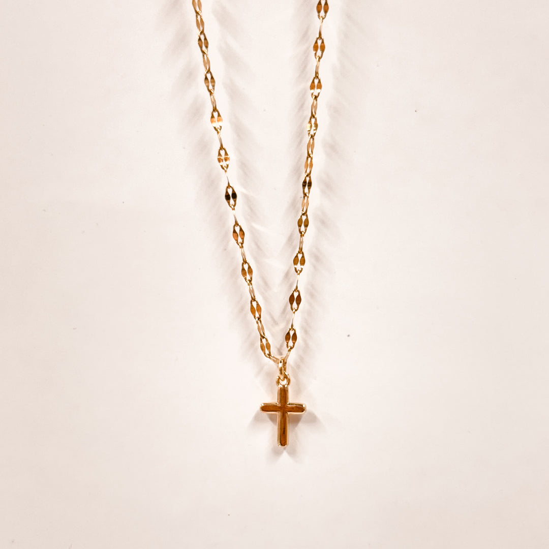 Mini Cross Necklace