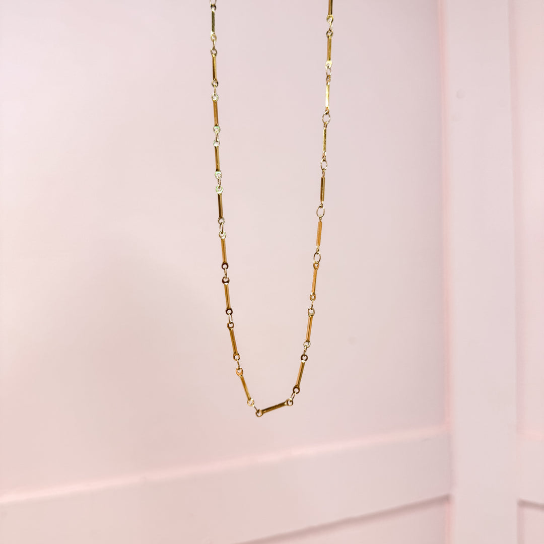 Bar Link Chain - CHARM BAR