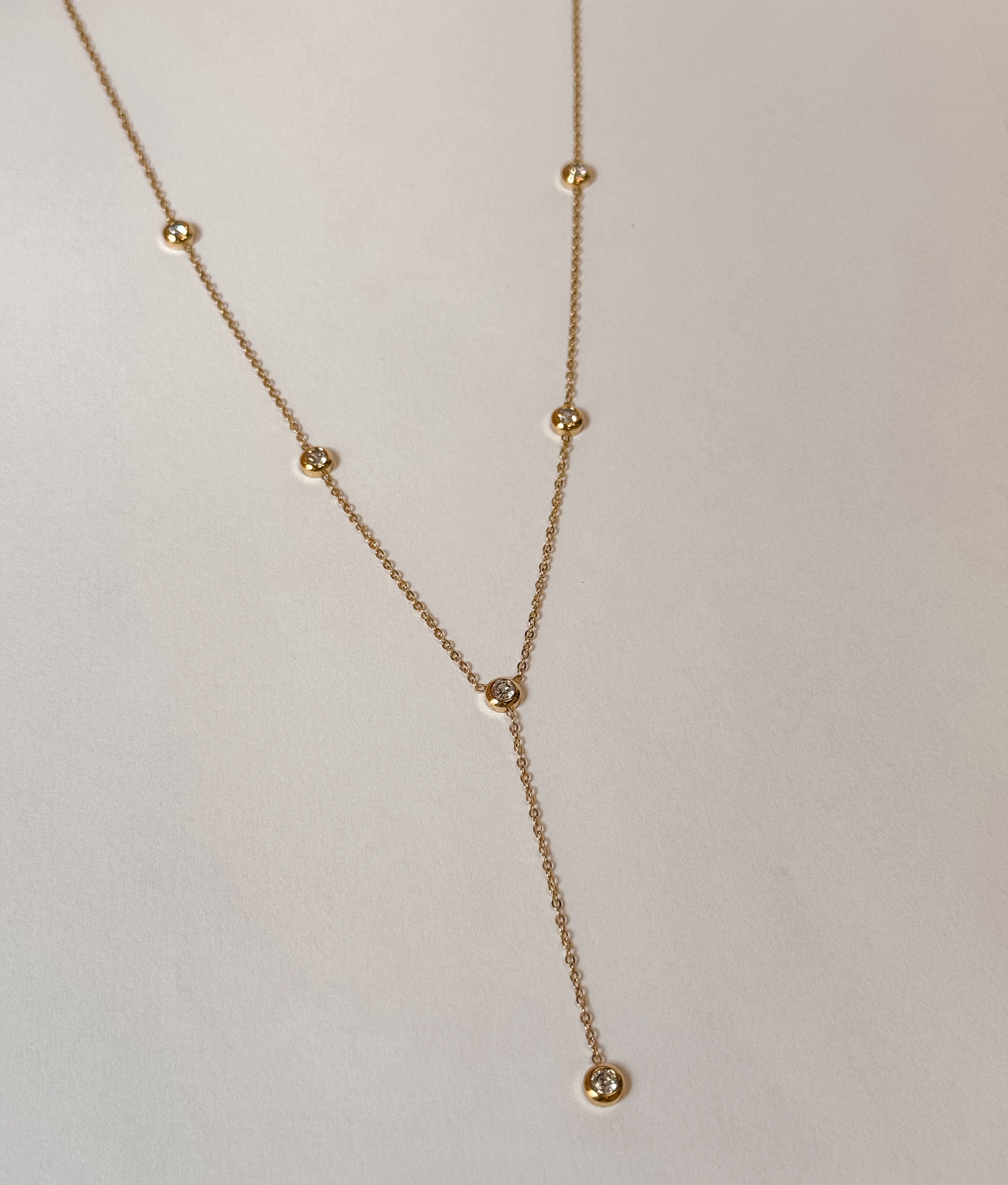 Shine Lariat Necklace 1