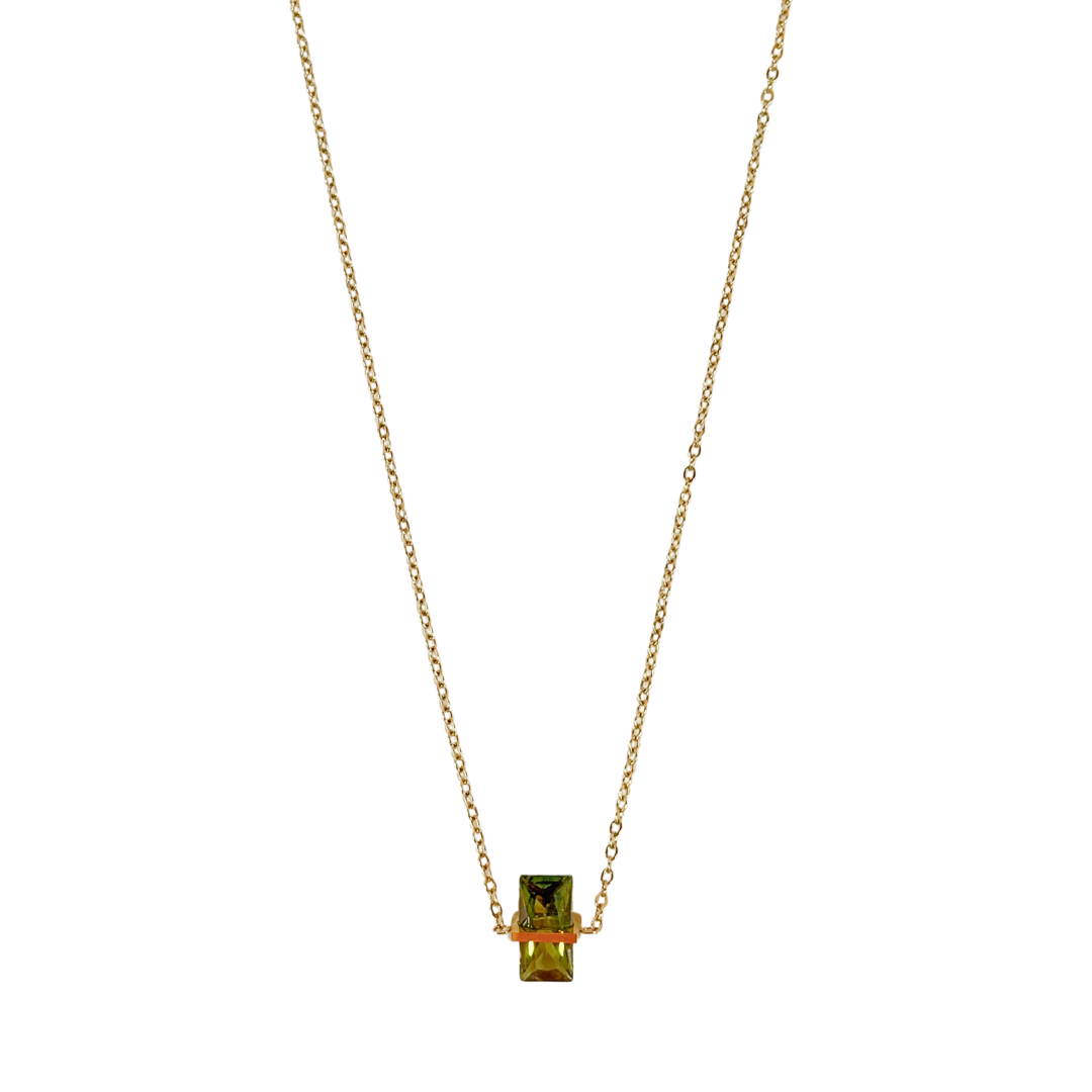Green Stone Necklace