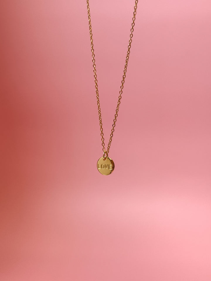 Love Word Necklace