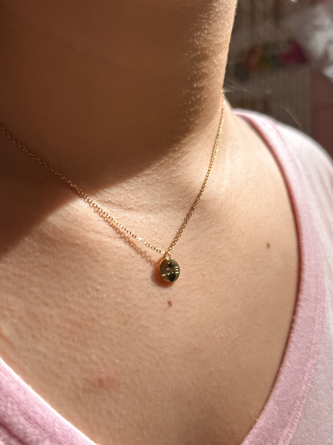 Love Word Necklace