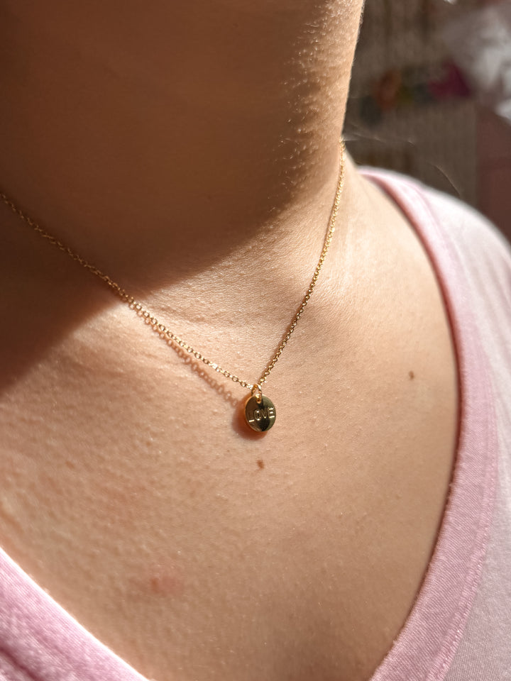 Love Word Necklace